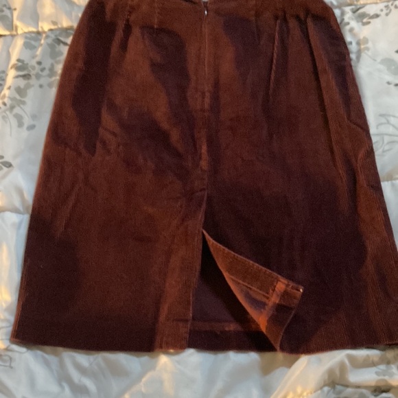 Ann Taylor Loft Corduroy skirt - Picture 4 of 5